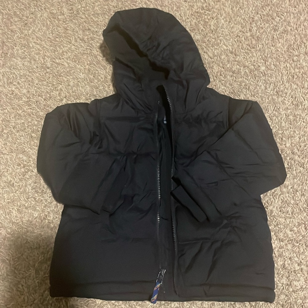 Boy’s Crewcuts winter coat in navy - size xxs